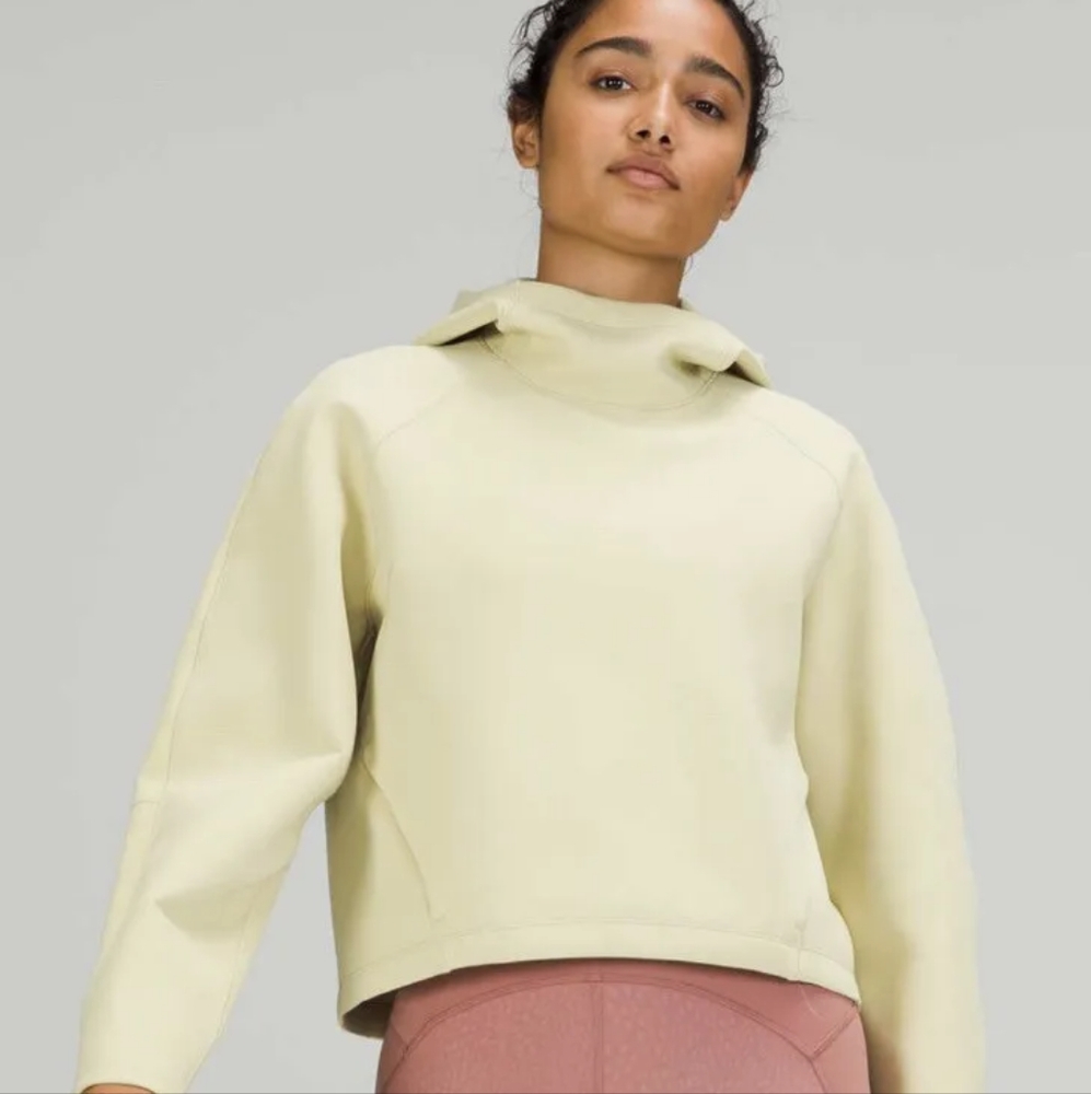 Lululemon, pullover hoodie, light green, size 6